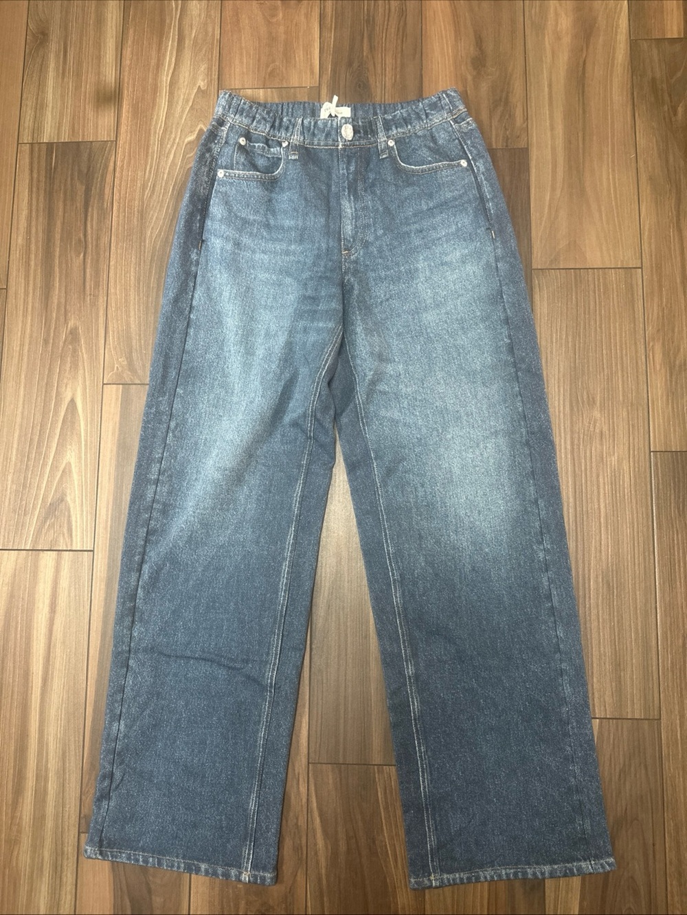 Rag & Bone rb Miramar Sofie Pants Cotton Terry Sweatpants Jeans in Venice Sz - S